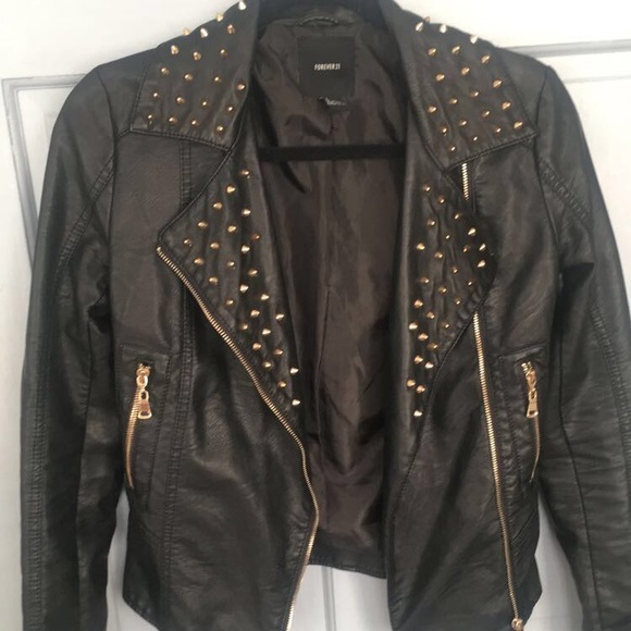 Jackets & Blazers - Leather jacket